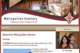 Metro Interiors Newsletter – 3 Reasons to Subscribe
