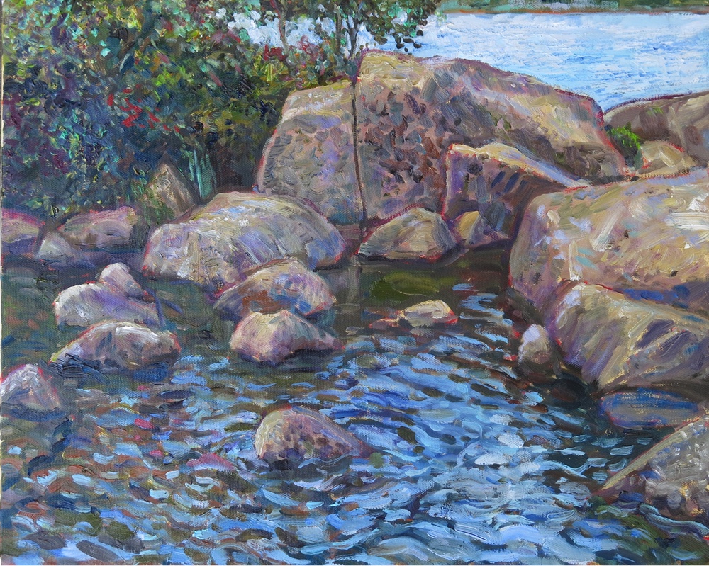 Rocks on Blueberry Island