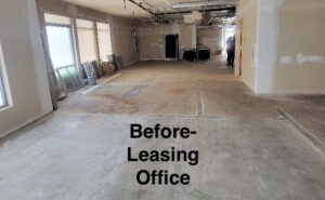 Leasing Office Before Photo