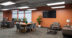 Photo featuring the newly remodeled leasing office